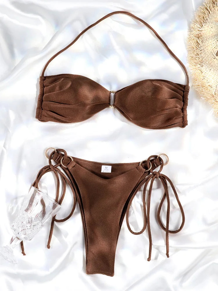 Bikini con Diseño Sofisticado para l